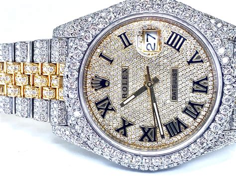 men's diamond watch real